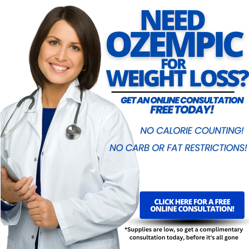 Ozempic for Weight Loss in Union City CA, Get A FREE Consult for a Prescription of Semaglutide With a Doctor Today