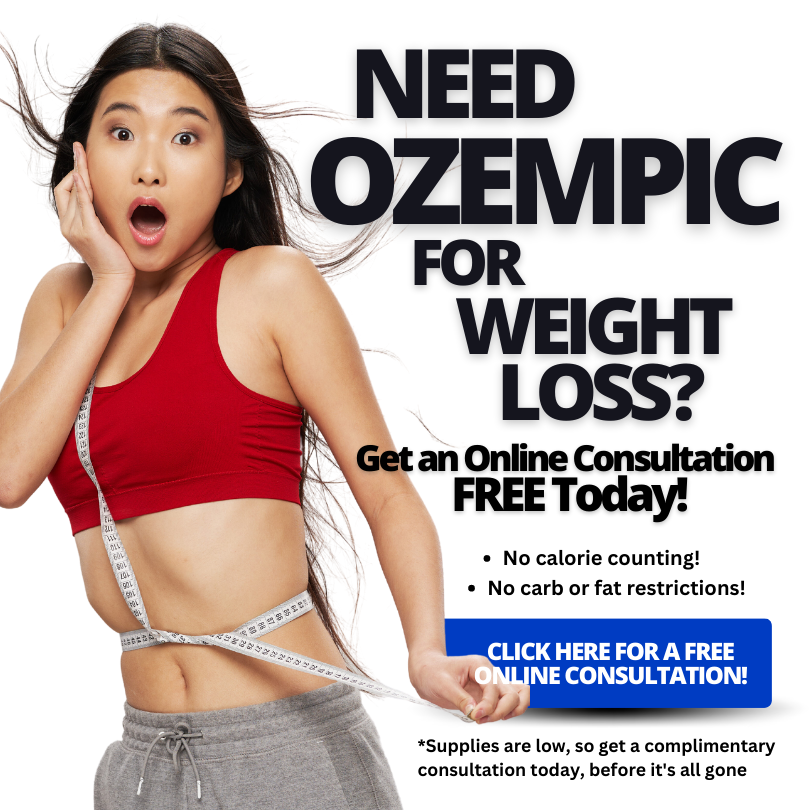 Ozempic for Weight Loss in Encinitas CA, Get A FREE Consult for a Prescription of Semaglutide With a Doctor Today