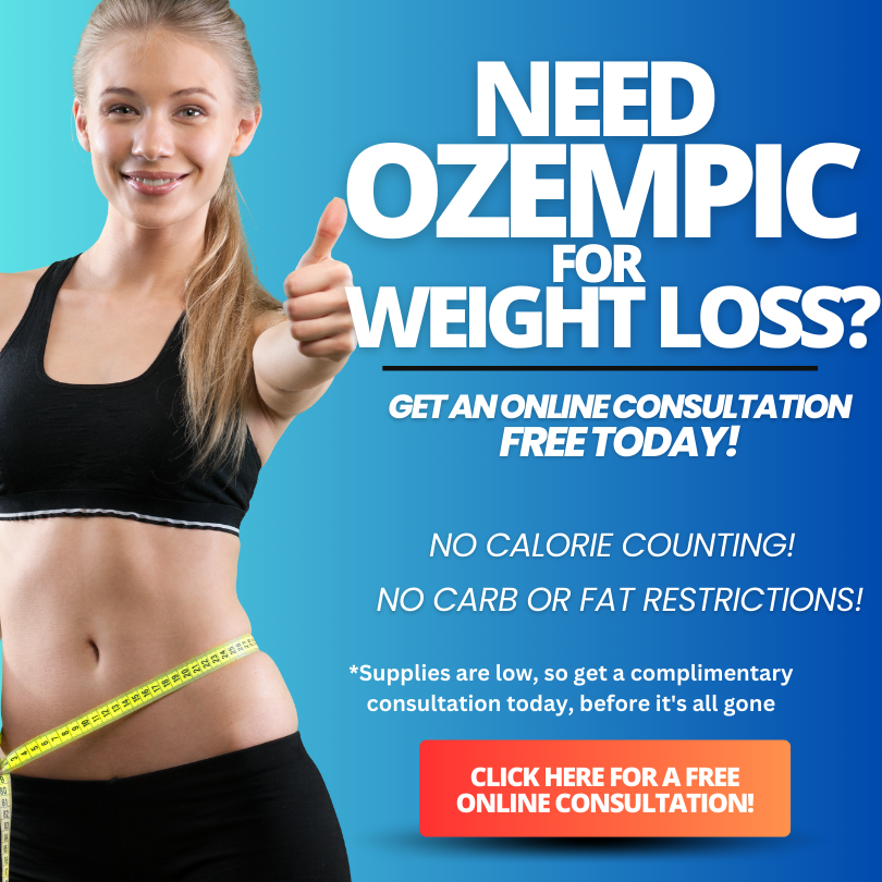 Ozempic for Weight Loss in Rohnert Park CA, Get A FREE Consult for a Prescription of Semaglutide With a Doctor Today