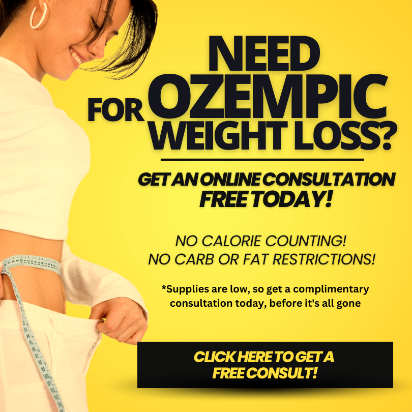Ozempic for Weight Loss in El Centro CA, Get A FREE Consult for a Prescription of Semaglutide With a Doctor Today