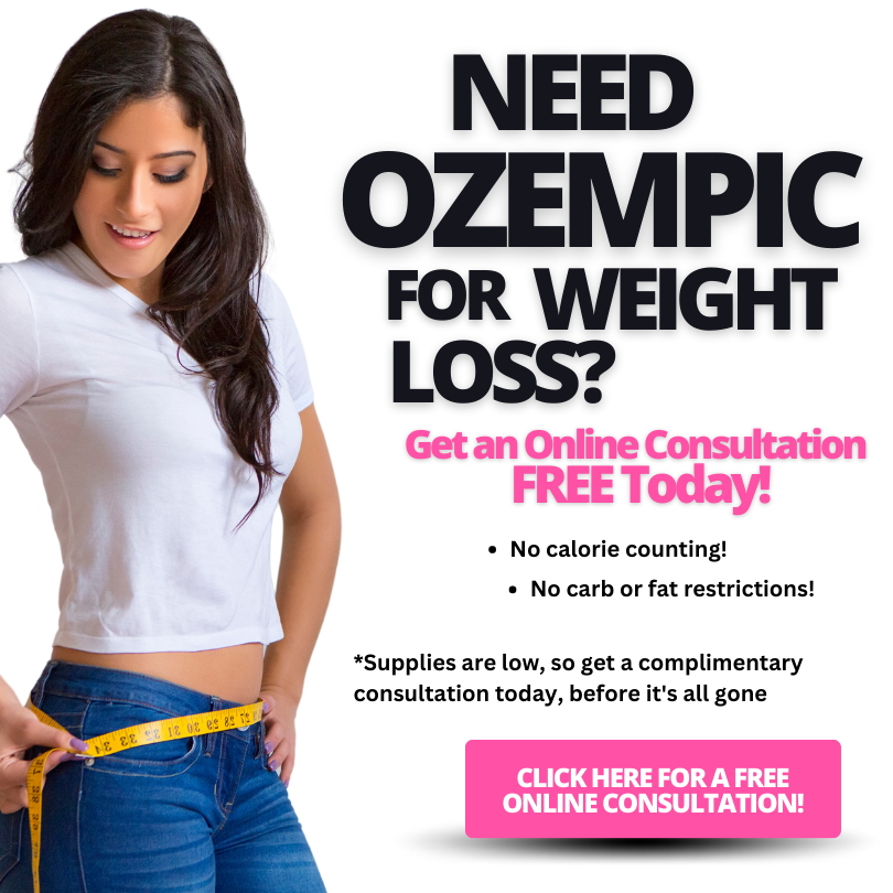 Ozempic for Weight Loss in San Gabriel CA, Get A FREE Consult for a Prescription of Semaglutide With a Doctor Today