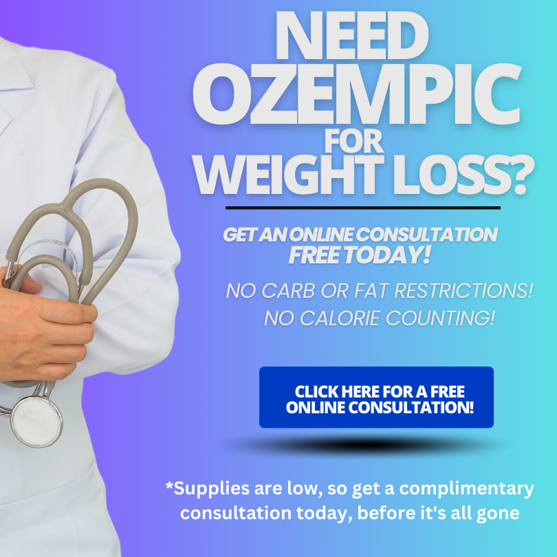 Ozempic for Weight Loss in Monrovia CA, Get A FREE Consult for a Prescription of Semaglutide With a Doctor Today