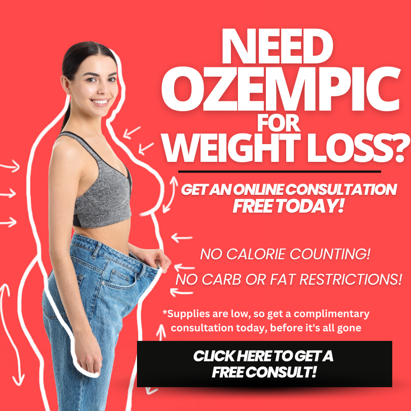 Ozempic for Weight Loss in Pacifica CA, Get A FREE Consult for a Prescription of Semaglutide With a Doctor Today